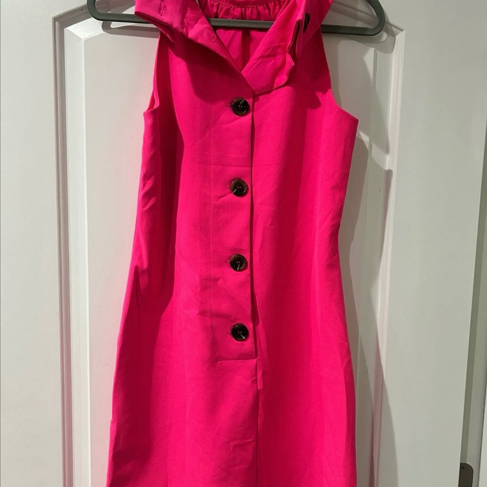 Sail to Sable Pink Sleeveless Dress